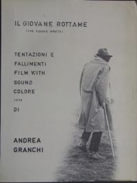 Andrea Granchi, Manifestino per il film "Il giovane rottame", 1972