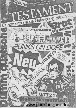 Fanzine Punk Tedesca