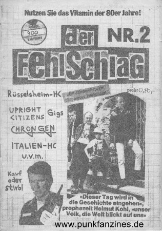 Copertina secondo numero del 1983