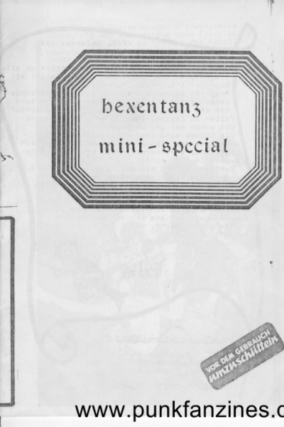 Numero speciale mini, Dicembre 1984