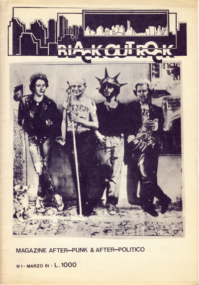 Didascalia:Black Out Rock n.1