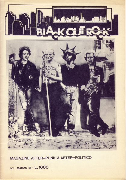 File:BlackoutRock n.1 marzo 1981 note 24 pagine, 1000 lire.png